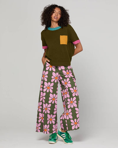 Boom Shankar - Poet Tee - Khaki Multi