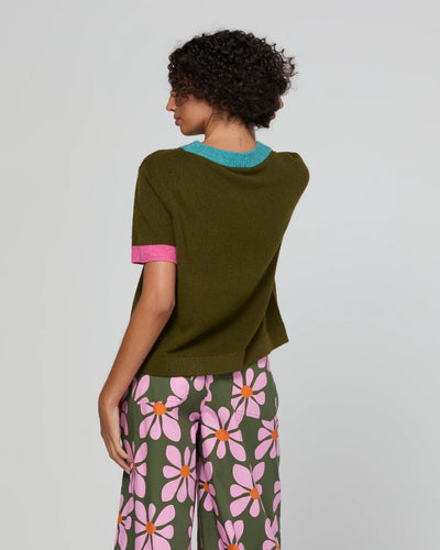 Boom Shankar - Poet Tee - Khaki Multi
