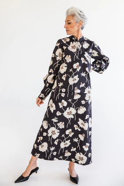 Eva's Sunday - Posie Blouse - Fragile Bloom Liberty - EST428