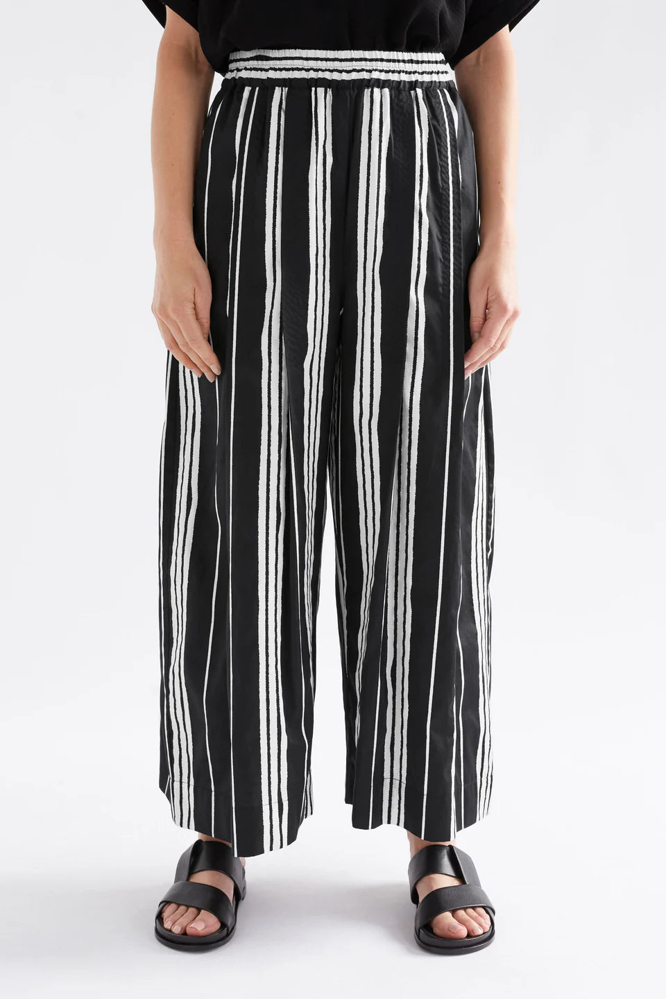 Elk - Reza Pant - Fez Print - Black - A1398BS25