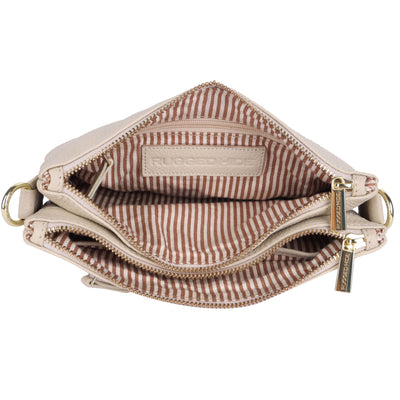 Rugged Hide - Springwood Crossbody - Vanilla - RH-2563