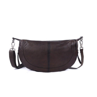 Rugged Hide - Charlie Half Moon Crossbody Bag