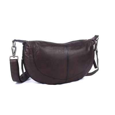 Rugged Hide - Charlie Half Moon Crossbody Bag