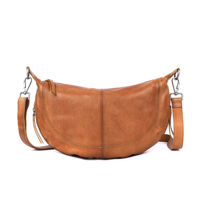 Rugged Hide - Charlie Half Moon Crossbody Bag