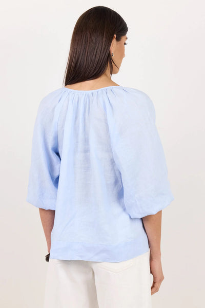 RE:UNION Label - Revolutionary Relaxed Top - Ice Blue