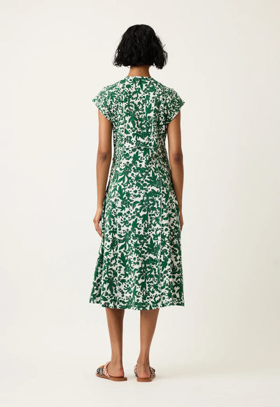 Nancybird - Reyes Sleeveless Dress - Parsley - S26- A05PY Parsley