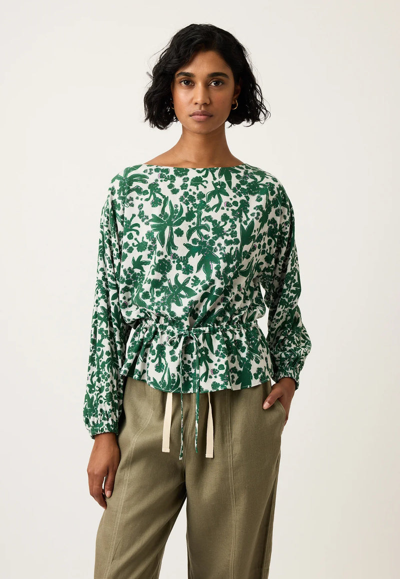 Nancybird - Ophelia Top - Parsley - S26-A09PY Parsley