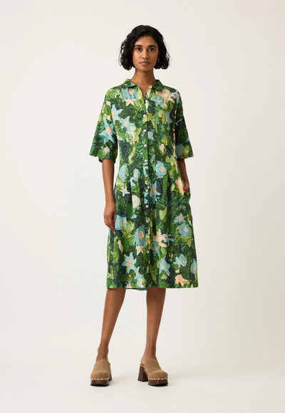 Nancybird - Paloma Short Sleeve Dress - Garden - S26-A14GD