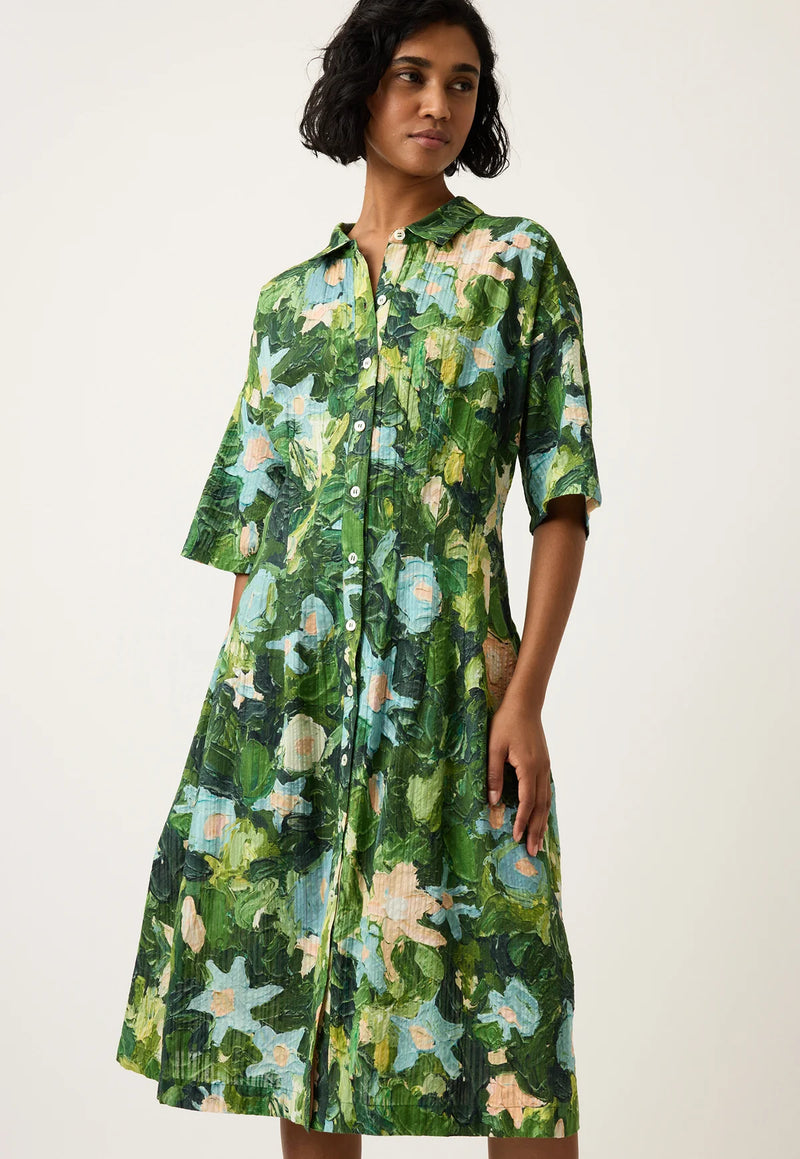 Nancybird - Paloma Short Sleeve Dress - Garden - S26-A14GD