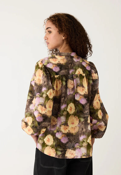 Nancybird - Sierra Blouse - Rain Floral - W26-A46RF