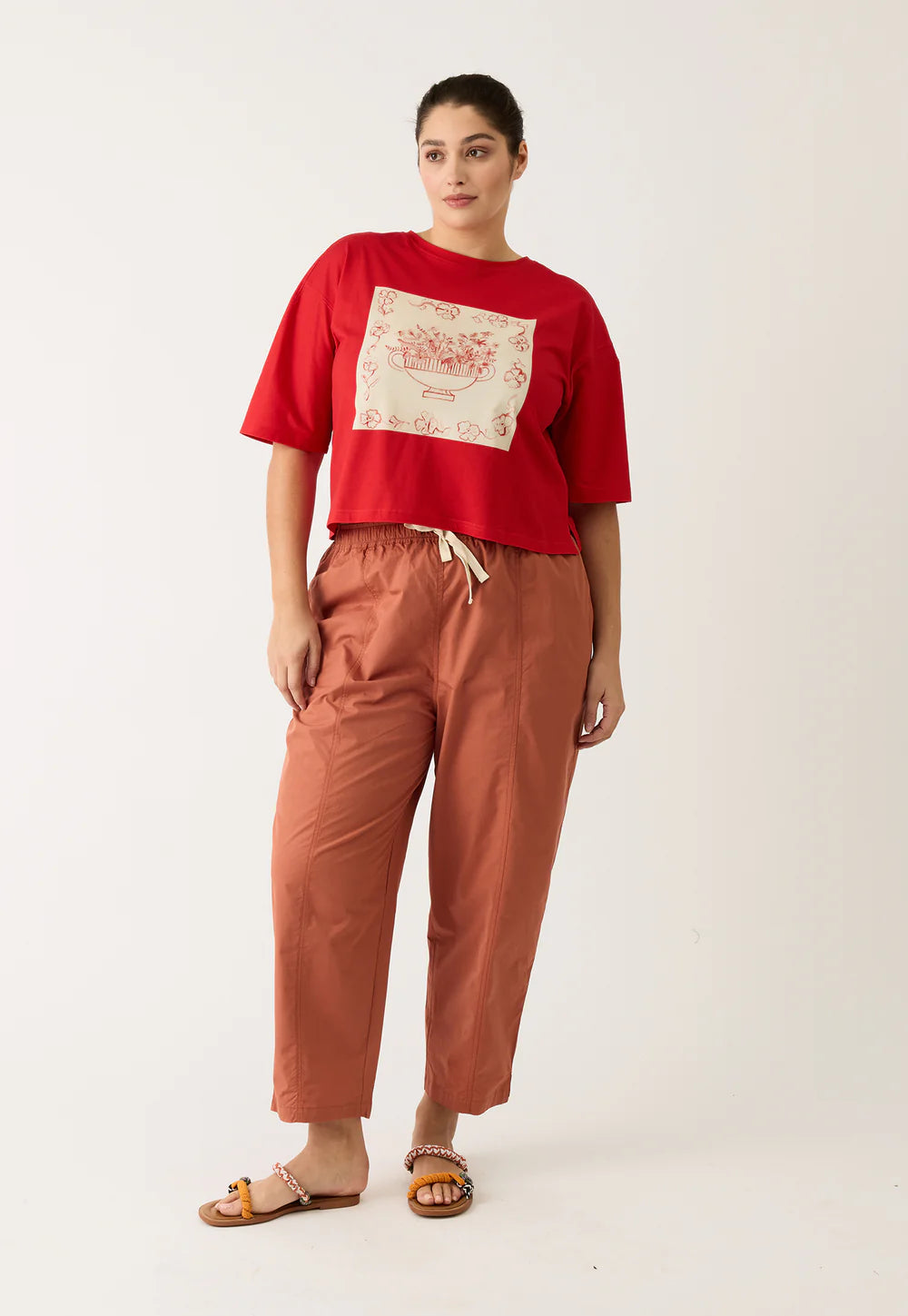 Nancybird - Sol Pant - Earth - S26-A23EA