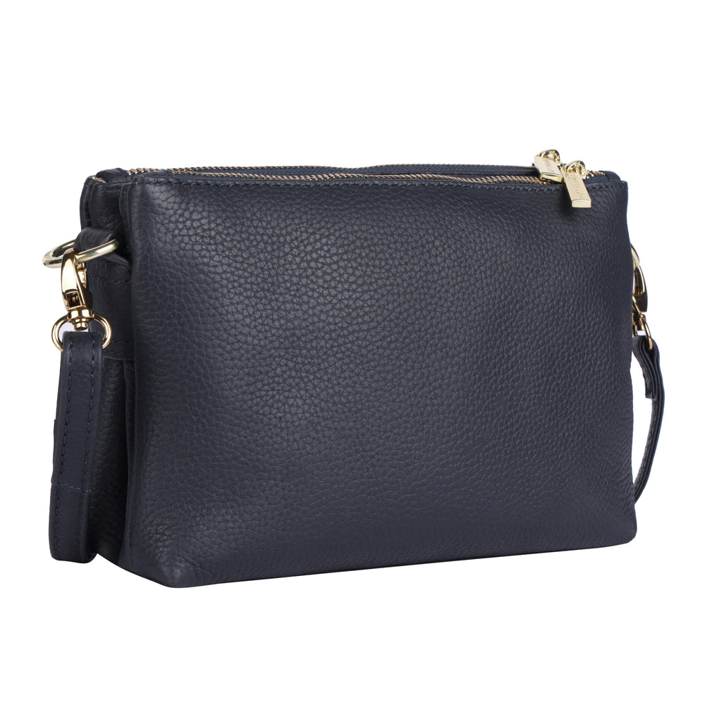 Rugged Hide - Springwood Crossbody - Navy - RH-2563