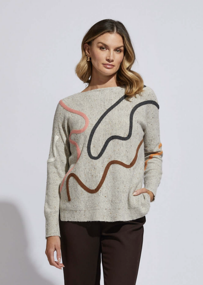 LD & Co - Curly Wurly Jumper - Natural