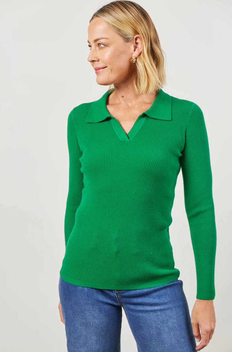 Isle of Mine - Cosmo Knit Top - Meadow
