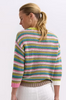 Zaket & Plover - Chunky Stripe Jumper - ZP7720 Chartreuse
