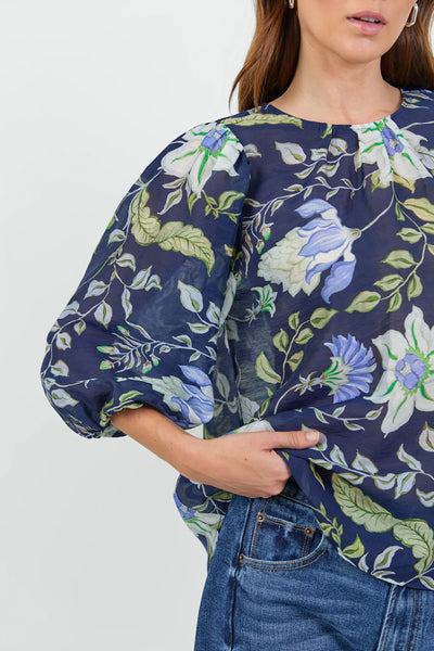 Ivy + Jack - Sincere Botancial Top - Ink