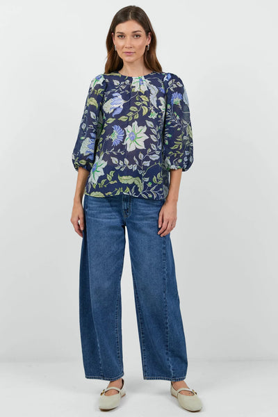 Ivy + Jack - Sincere Botancial Top - Ink