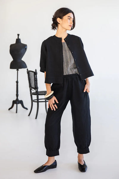 Eva's Sunday - Tabitha Pant - Black - ESP240