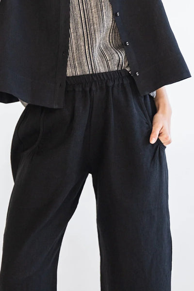Eva's Sunday - Tabitha Pant - Black - ESP240