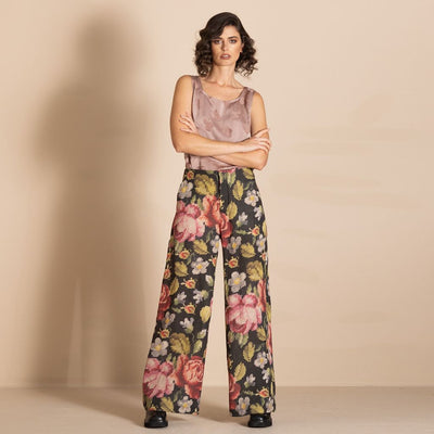 Megan Salmon - Tapestry Mariner Pant - MSW26-M9720