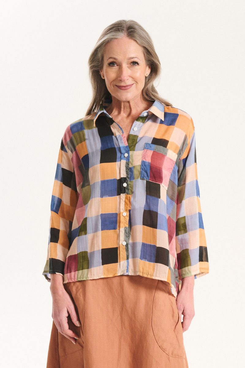 Olga De Polga - Tessera Shirt - Blush - SH3020