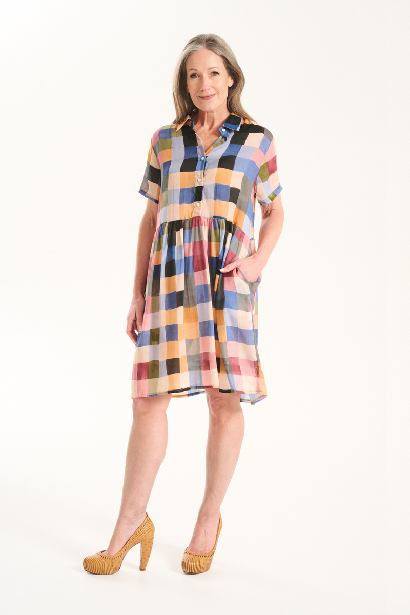 Olga De Polga - Tessera Villa Dress - Blush - DV3020