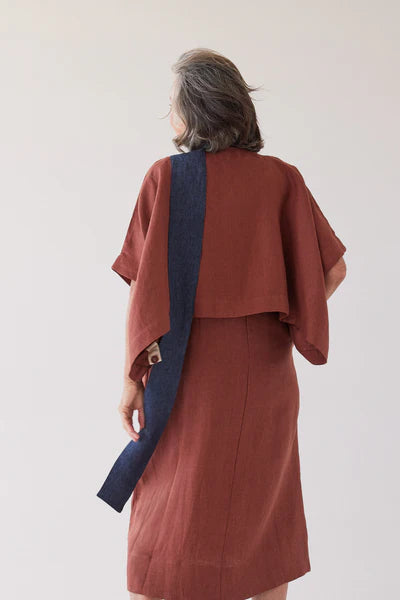 Eva's Sunday - Tussie Capelet - Brick