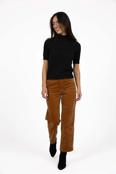 Humidity - Va Va Velour Pant - Camel - HW26121