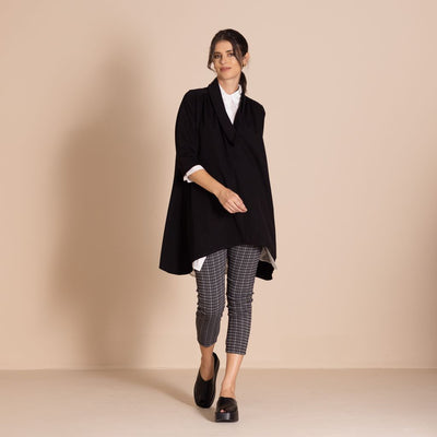 Megan Salmon - Velocity Iman Tunic - Black - M6604