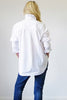 Who's Charlie - Poppy white Cotton Shirt - White