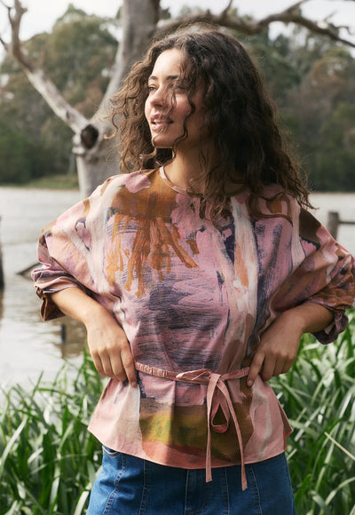 Nancybird - Zephyr Blouse - Full of Hope - W26-A44FH