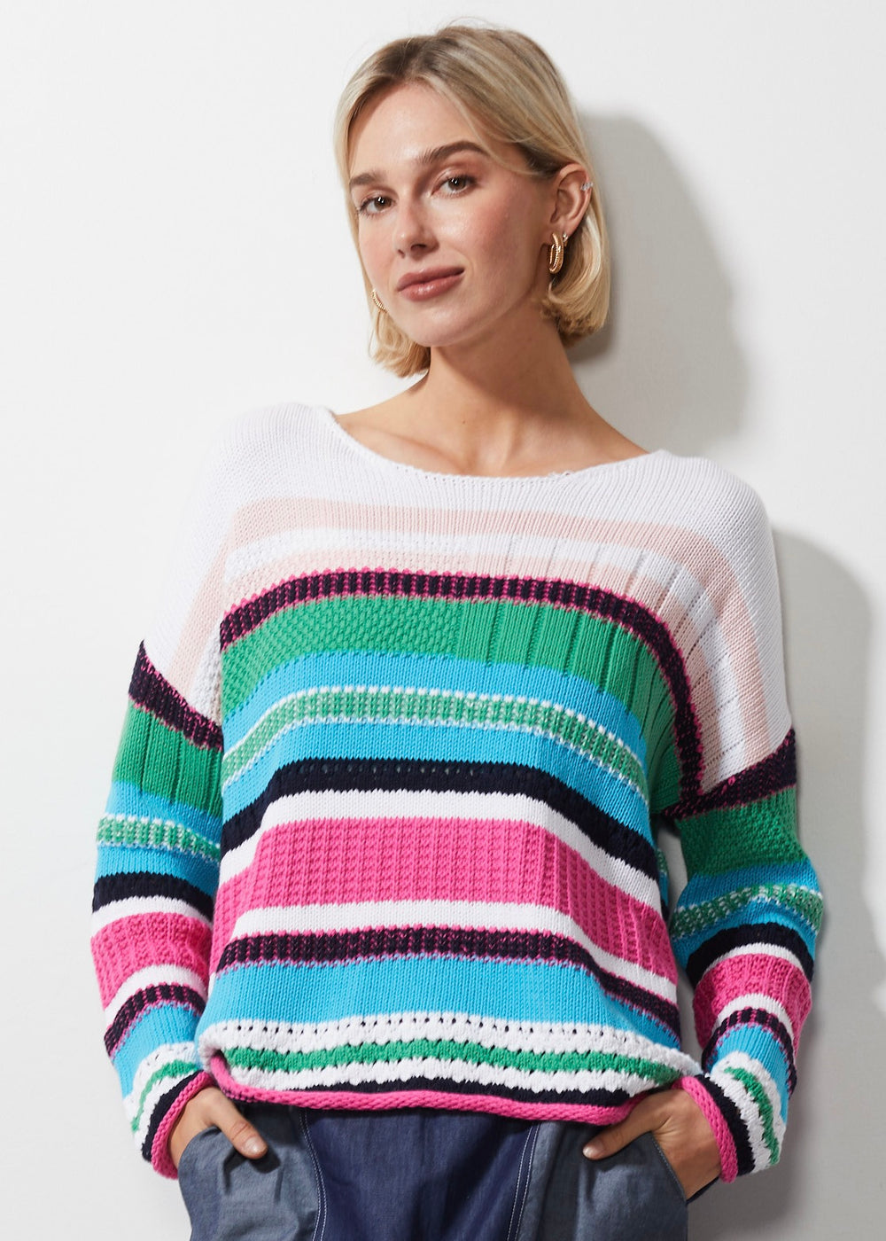 Zaket & Plover - Chunky Cotton Jumper