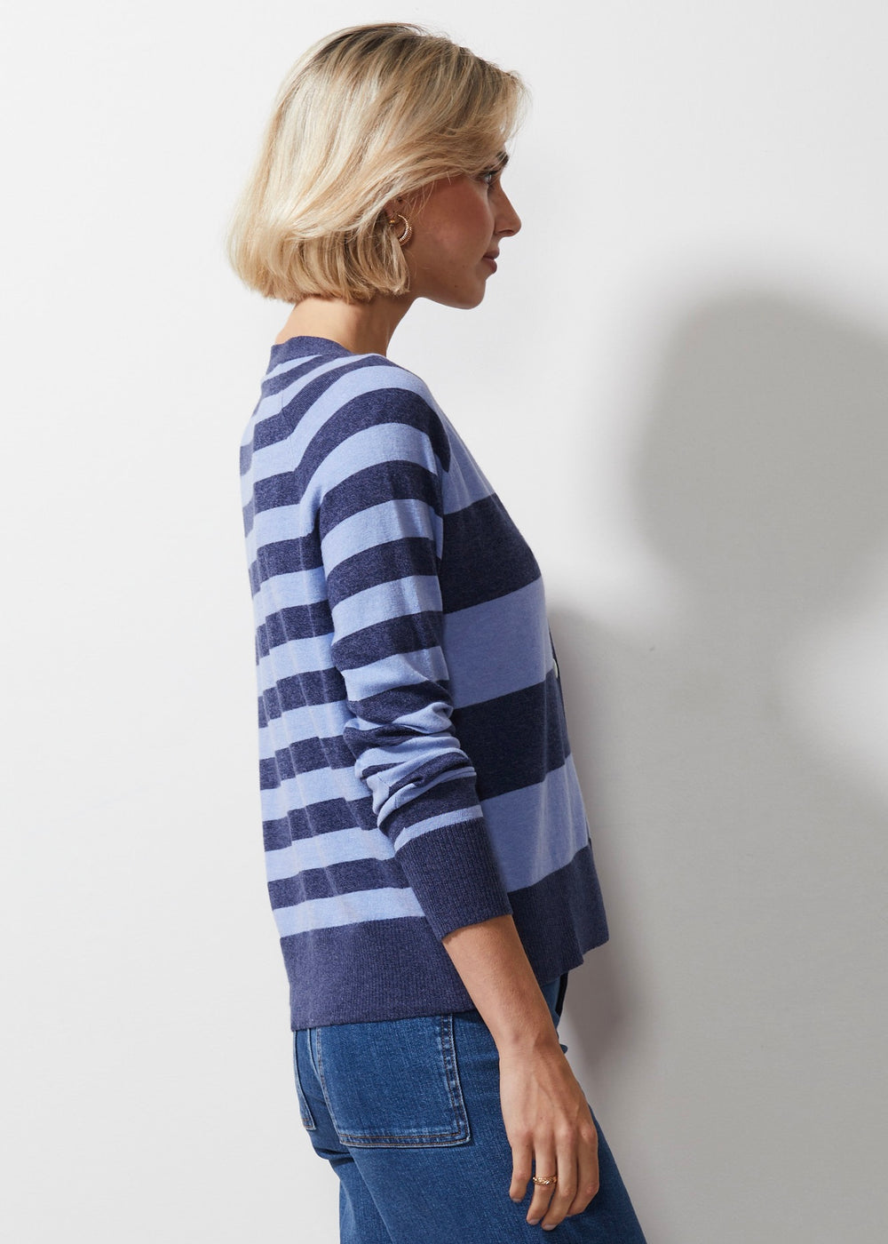 Zaket & Plover - Multi Stripe Cardi