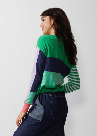 Zaket & Plover - Diagonal Stripe Jumper