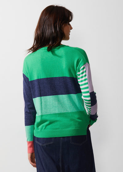 Zaket & Plover - Diagonal Stripe Jumper