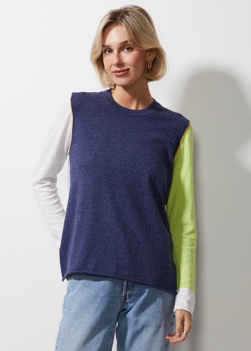 Zaket & Plover - Colour Block Jumper