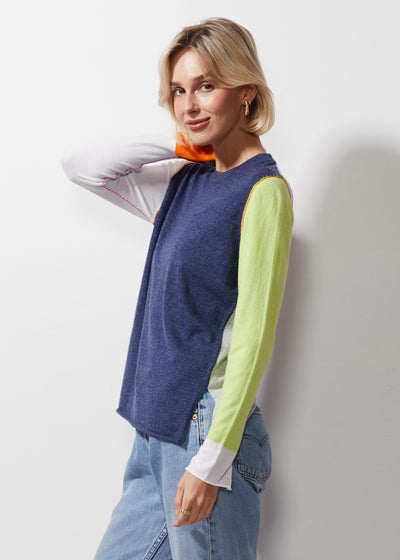 Zaket & Plover - Colour Block Jumper