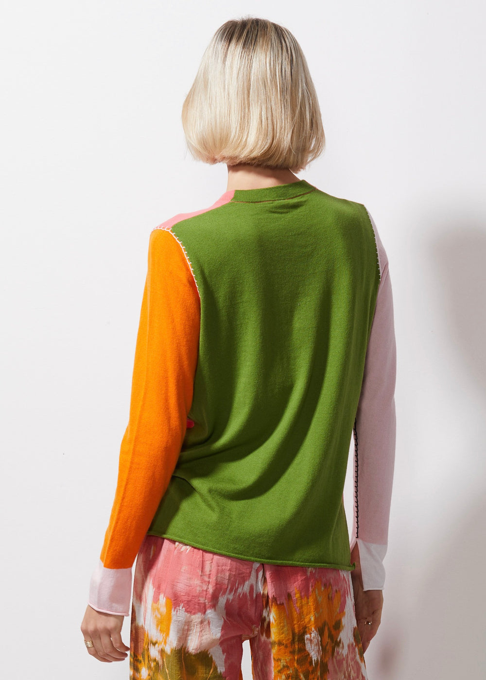 Zaket & Plover - Colour Block Jumper