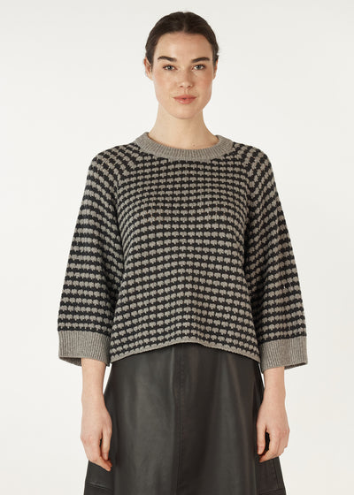 Zaket & Plover - Texture Jumper - Cloud - ZP 7105