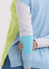 Zaket & Plover - Ladder Stripe V - Baby Blue - ZP7714 Baby Blue