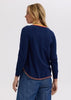 Zaket & Plover - Rounded Bottom V - ZP7716 Navy