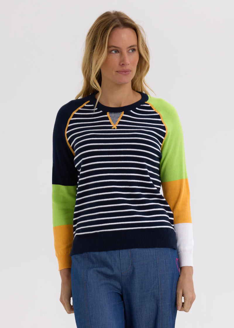 Zaket & Plover - Breton Jumper - ZP7724 Navy