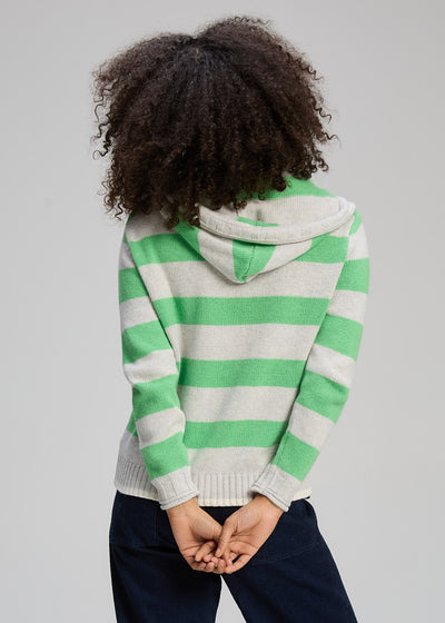 Zaket & Plover - Easy Stripes Hoodie - Mercury (ZP8104)