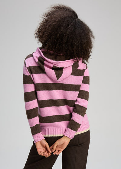 Zaket & Plover - Easy Stripes Hoodie - Mercury (ZP8104)