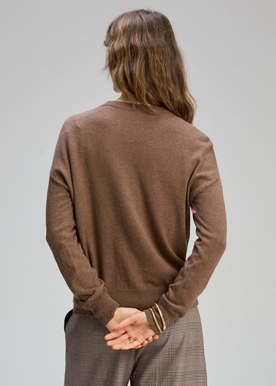 Zaket & Plover - Petal Play Cardi - Bark (ZP8121)