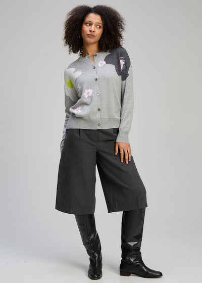 Zaket & Plover - Petal Play Cardi - Marl (ZP8121)