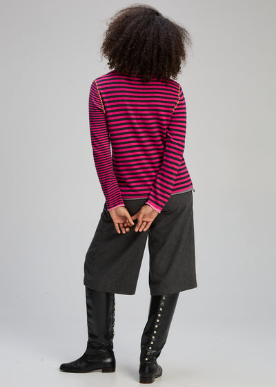 Zaket & Plover - Varied Stripe - Magenta (ZP8134)