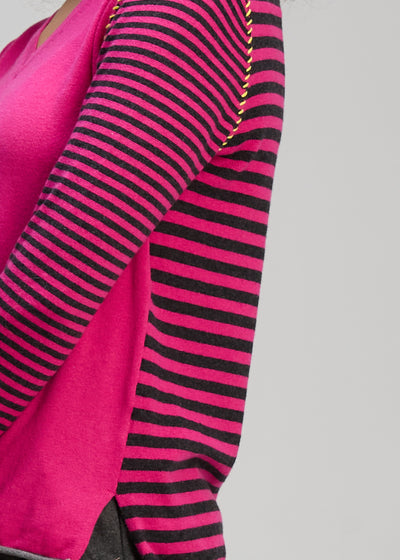 Zaket & Plover - Varied Stripe - Magenta (ZP8134)