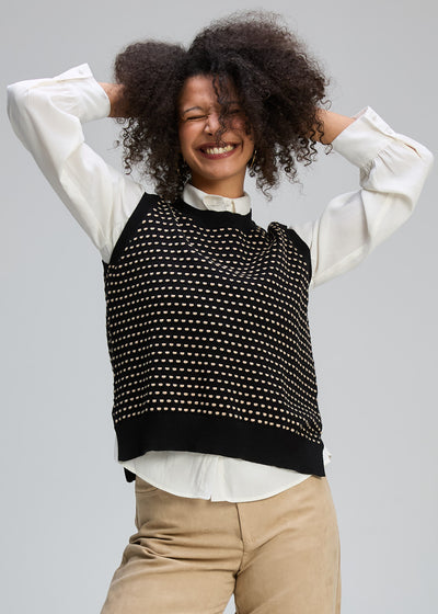 Zaket & Plover - Textured Tank - Black (ZP8137)