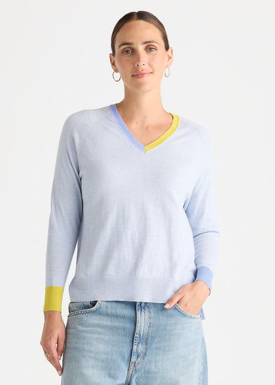 Zaket & Plover - V Accent Top